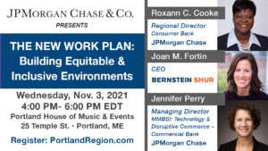 IN-PERSON: JPMorgan Chase Presents The New Work Plan - Building Equitable & Inclusive Environments