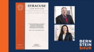 Keach and Milne in Syracuse Law Review